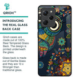 Owl Art Glass Case for Poco X5 Pro 5G
