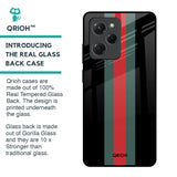 Vertical Stripes Glass Case for Poco X5 Pro 5G