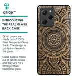 Luxury Mandala Glass Case for Poco X5 Pro 5G