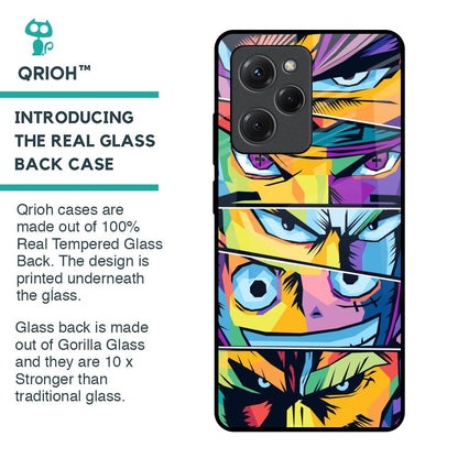 Anime Legends Glass Case for Poco X5 Pro 5G