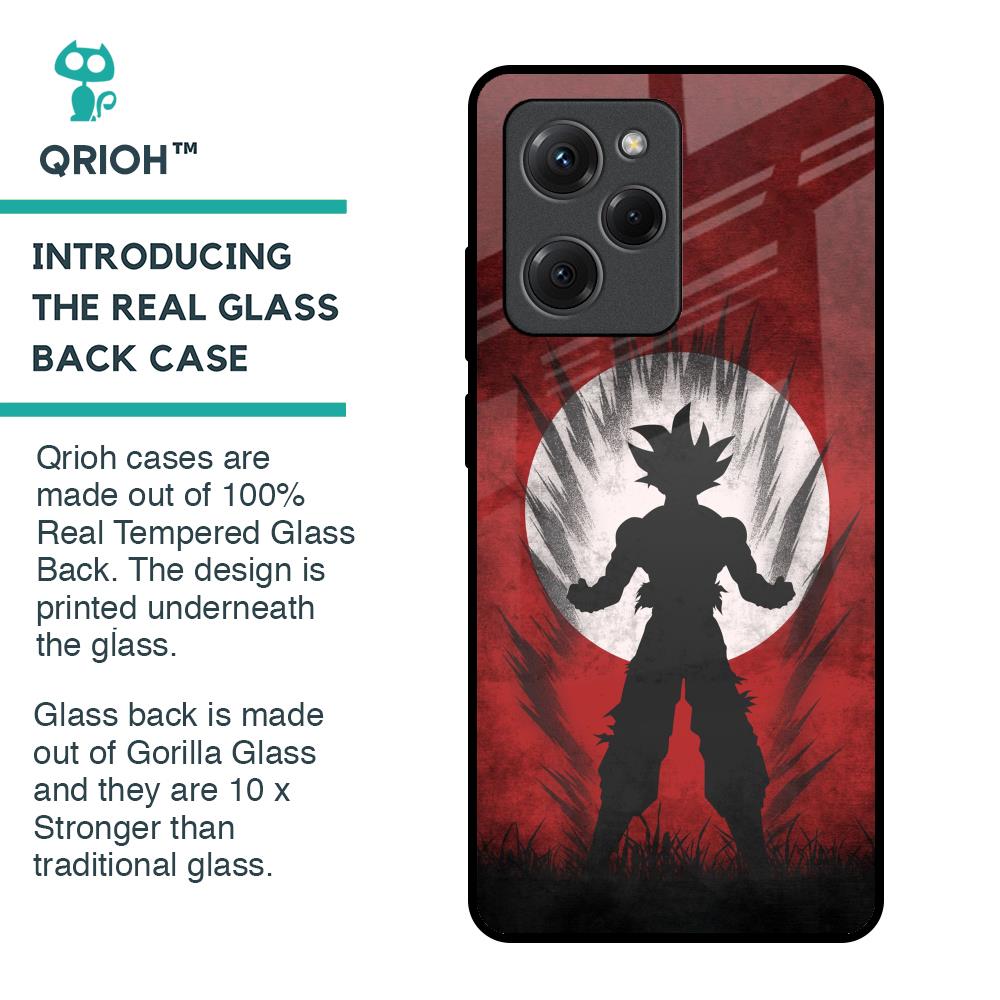 Japanese Animated Glass Case for Poco X5 Pro 5G