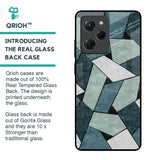 Abstact Tiles Glass Case for Poco X5 Pro 5G