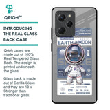 Space Flight Pass Glass Case for Poco X5 Pro 5G