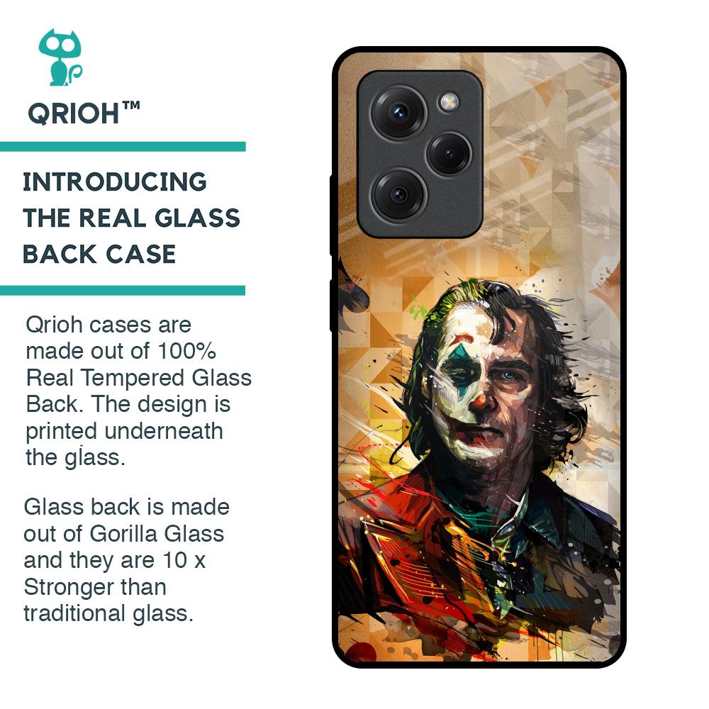 Psycho Villain Glass Case for Poco X5 Pro 5G