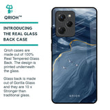 Deep Ocean Marble Glass Case for Poco X5 Pro 5G
