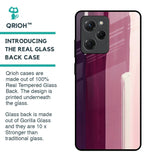 Brush Stroke Art Glass Case for Poco X5 Pro 5G