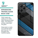 Multicolor Wooden Effect Glass Case for Poco X5 Pro 5G