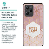 Boss Lady Glass Case for Poco X5 Pro 5G