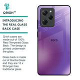 Ultraviolet Gradient Glass Case for Poco X5 Pro 5G