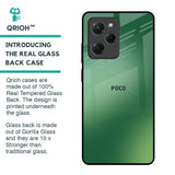 Green Grunge Texture Glass Case for Poco X5 Pro 5G