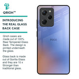 Blue Aura Glass Case for Poco X5 Pro 5G