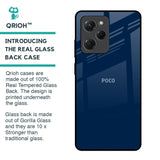 Royal Navy Glass Case for Poco X5 Pro 5G