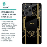 Sacred Logo Glass Case for Poco X5 Pro 5G