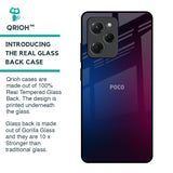 Mix Gradient Shade Glass Case For Poco X5 Pro 5G