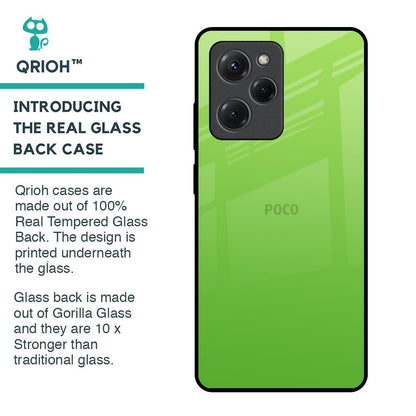 Paradise Green Glass Case For Poco X5 Pro 5G