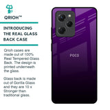 Harbor Royal Blue Glass Case For Poco X5 Pro 5G