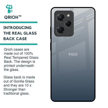 Dynamic Black Range Glass Case for Poco X5 Pro 5G