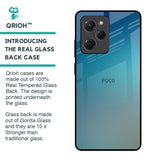 Sea Theme Gradient Glass Case for Poco X5 Pro 5G
