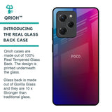Magical Color Shade Glass Case for Poco X5 Pro 5G