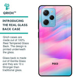 Colorful Waves Glass case for Poco X5 Pro 5G