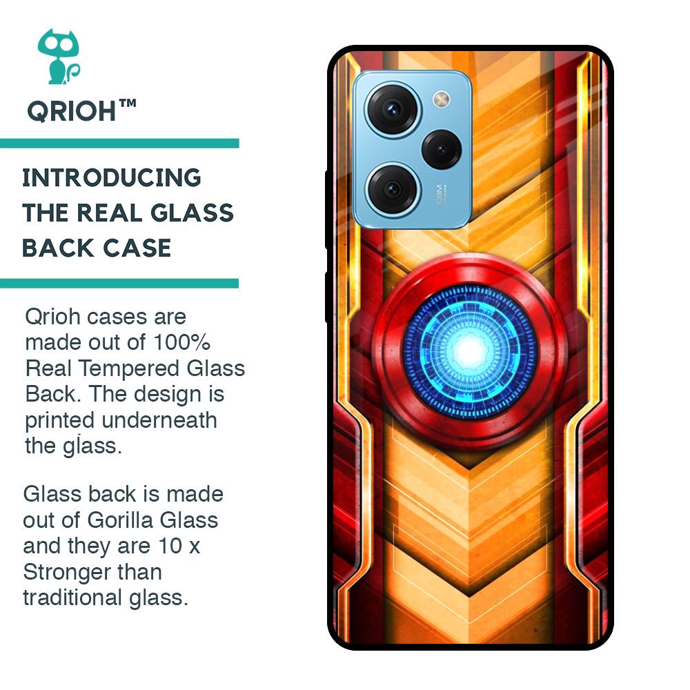 Arc Reactor Glass Case for Poco X5 Pro 5G