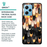 Bronze Abstract Glass Case for Poco X5 Pro 5G