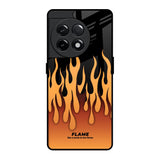 Fire Flame OnePlus 11R 5G Glass Back Cover Online