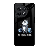Real Struggle OnePlus 11R 5G Glass Back Cover Online
