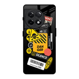 Danger Signs OnePlus 11R 5G Glass Back Cover Online