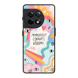 Vision Manifest OnePlus 11R 5G Glass Back Cover Online