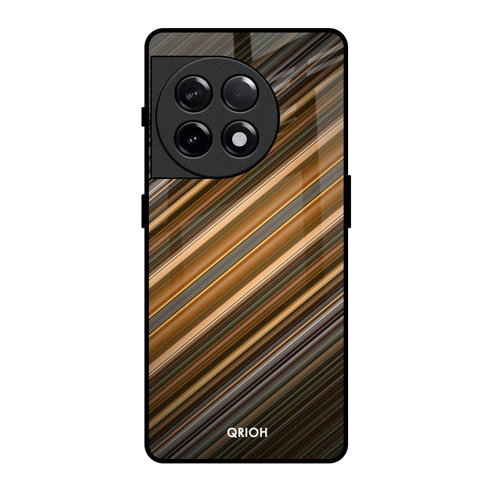 Diagonal Slash Pattern OnePlus 11R 5G Glass Back Cover Online