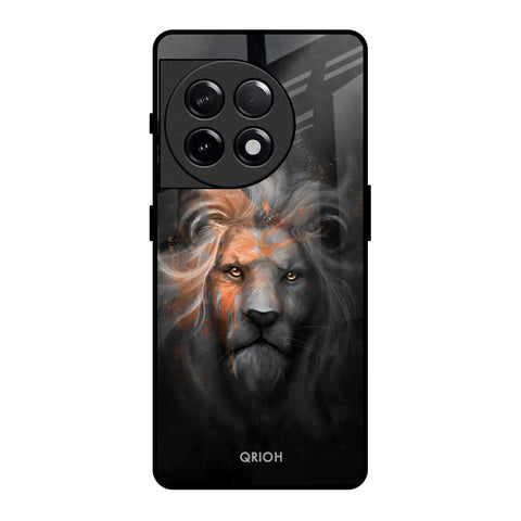 Devil Lion OnePlus 11R 5G Glass Back Cover Online