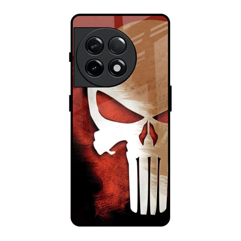Red Skull OnePlus 11R 5G Glass Back Cover Online