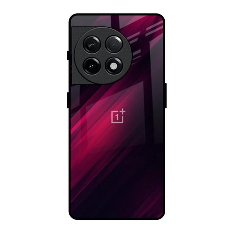 Razor Black OnePlus 11R 5G Glass Back Cover Online