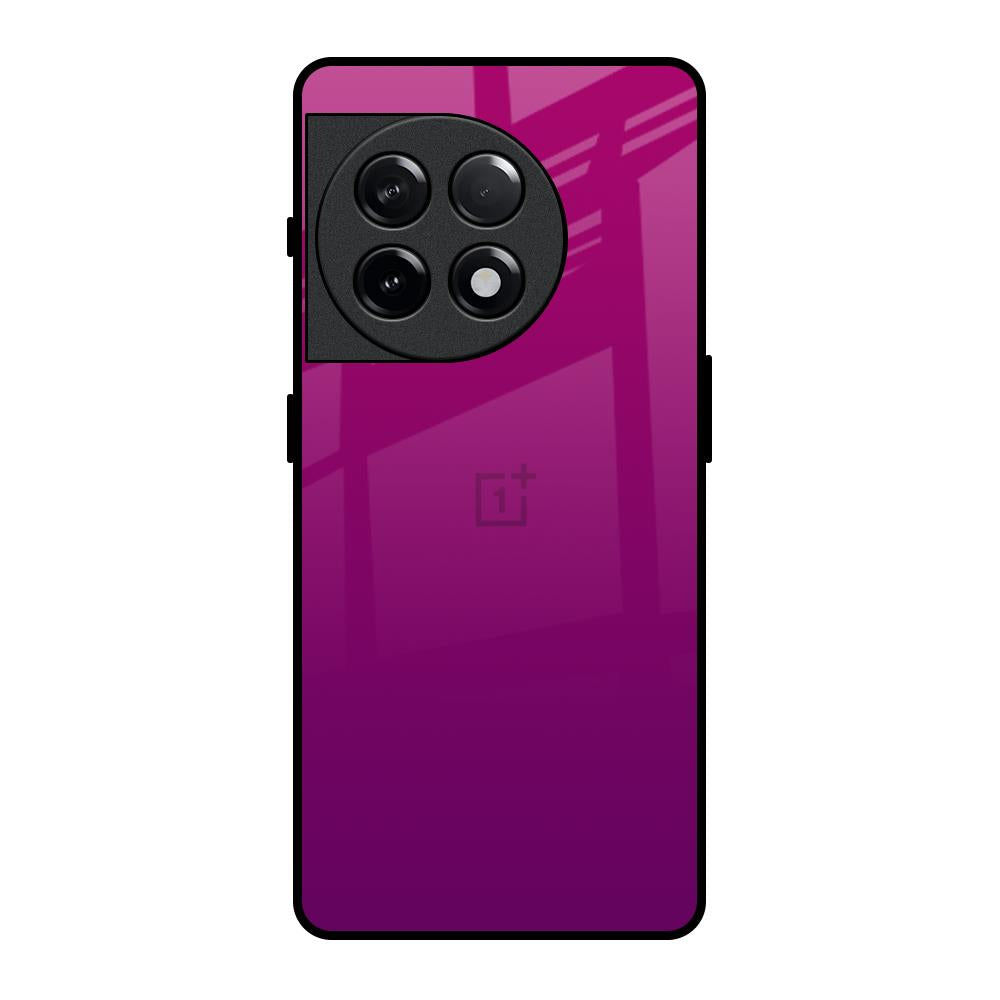 Magenta Gradient OnePlus 11R 5G Glass Back Cover Online
