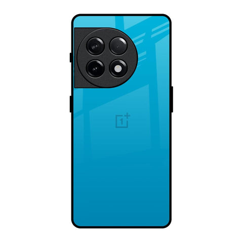 Blue Aqua OnePlus 11R 5G Glass Back Cover Online