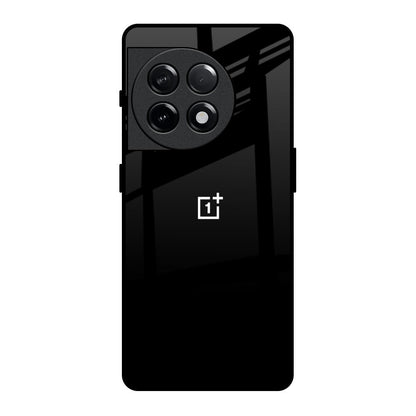 Jet Black OnePlus 11R 5G Glass Back Cover Online