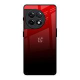 Maroon Faded OnePlus 11R 5G Glass Back Cover Online