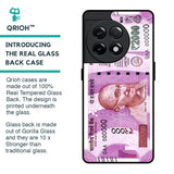 Stock Out Currency Glass Case for OnePlus 11R 5G