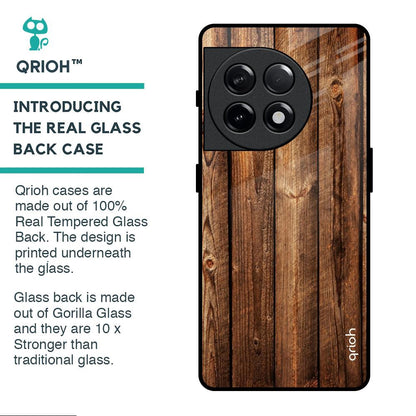 Timber Printed Glass Case for OnePlus 11R 5G