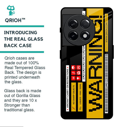 Aircraft Warning Glass Case for OnePlus 11R 5G