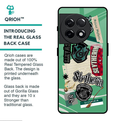 Slytherin Glass Case for OnePlus 11R 5G