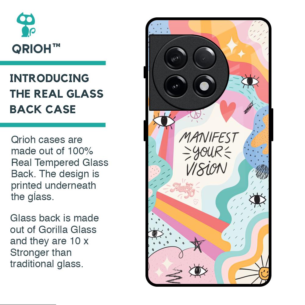 Vision Manifest Glass Case for OnePlus 11R 5G