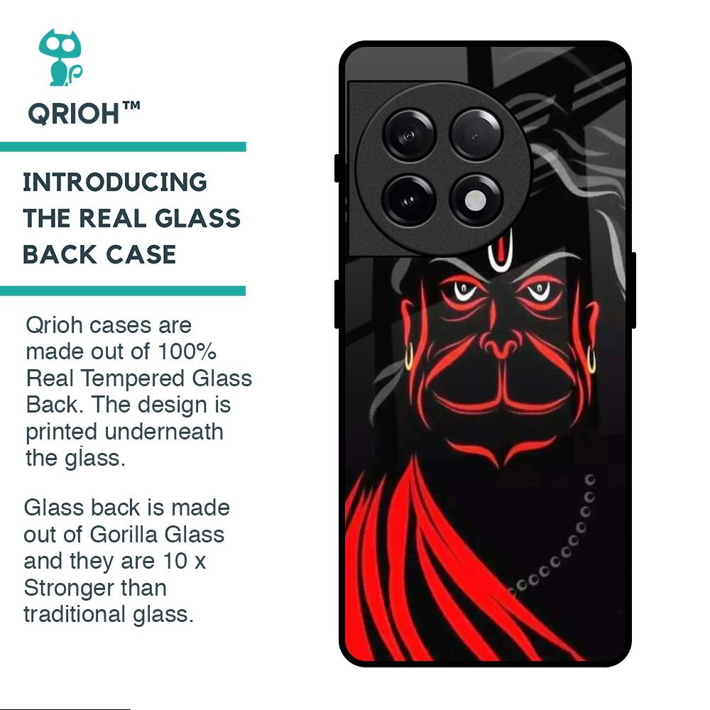 Lord Hanuman Glass Case For OnePlus 11R 5G