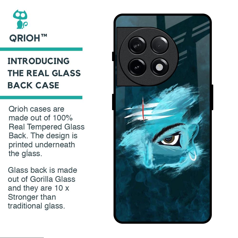Power Of Trinetra Glass Case For OnePlus 11R 5G