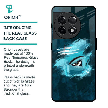 Power Of Trinetra Glass Case For OnePlus 11R 5G