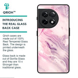 Diamond Pink Gradient Glass Case For OnePlus 11R 5G
