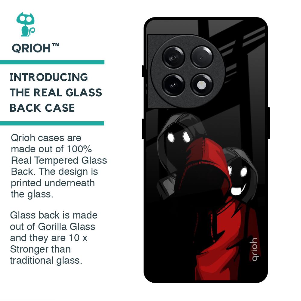Shadow Character Glass Case for OnePlus 11R 5G