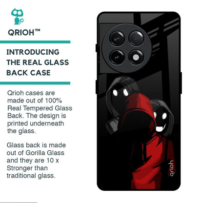 Shadow Character Glass Case for OnePlus 11R 5G