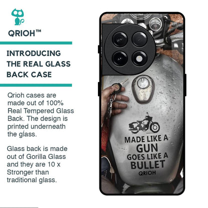 Royal Bike Glass Case for OnePlus 11R 5G